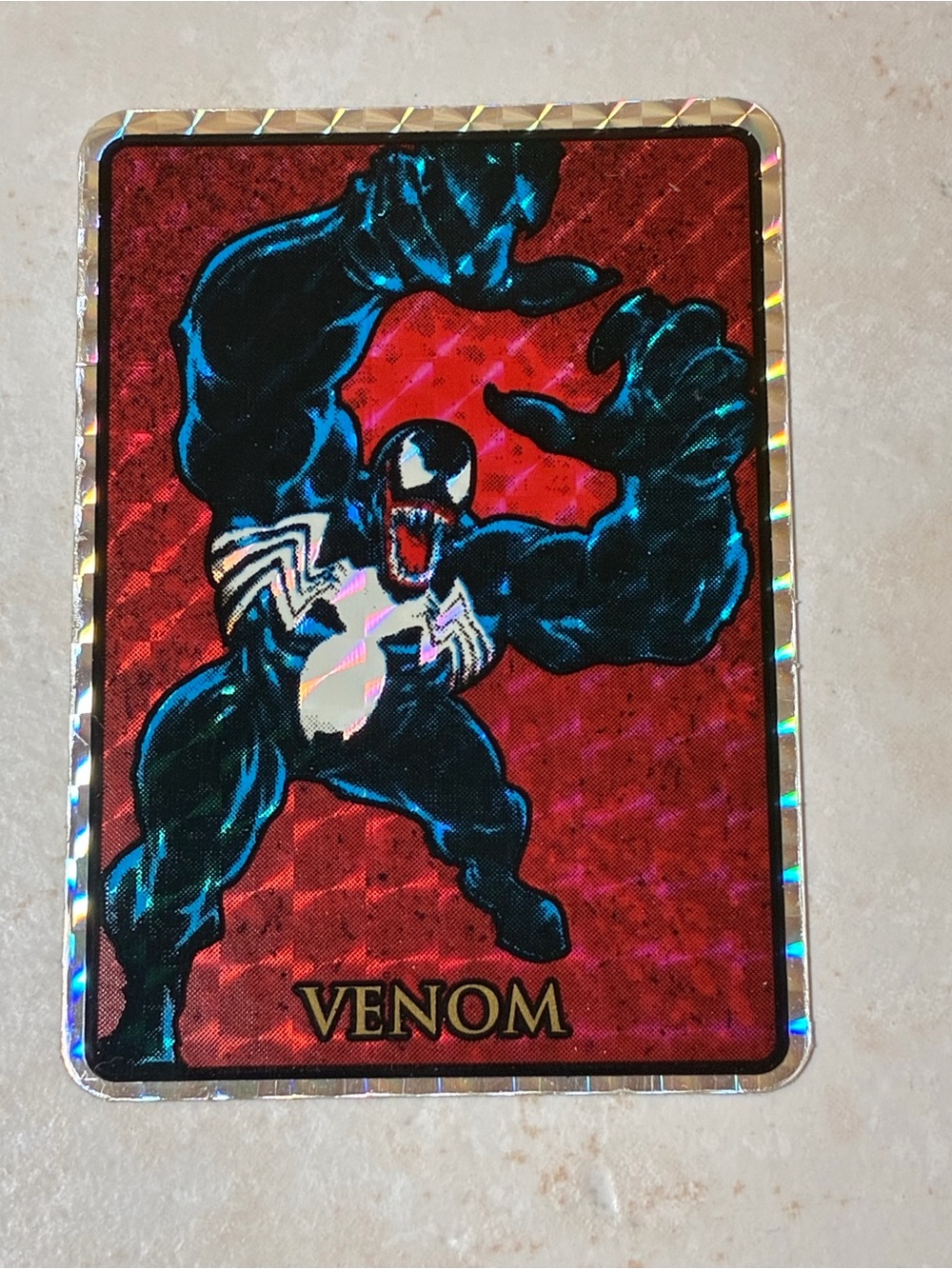 VENOM. Foil Prism Vending Machine Sticker